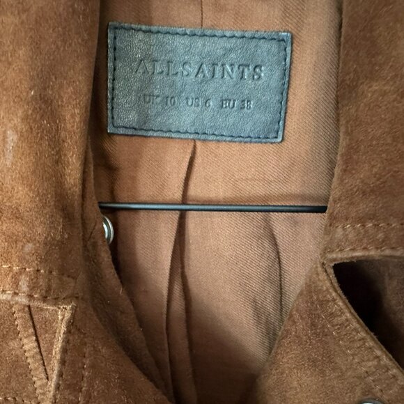 AllSaints Plait Western Biker Jacket — UK 10 / US 6 / EU 38 - Picture 4 of 5